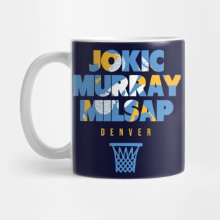 Denver Basketball Trio Mug